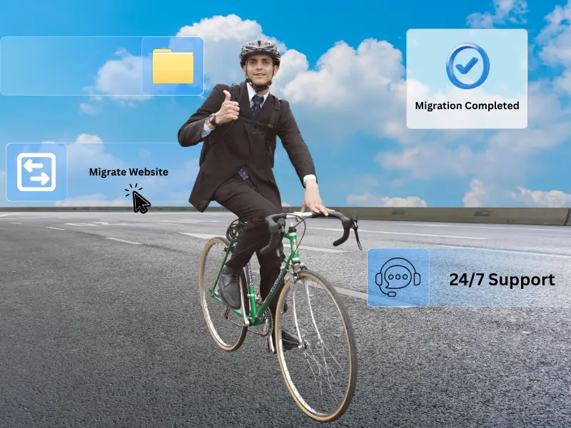 24/7 local hosting support and website migration in Nepal